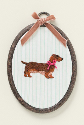 Dog Icon Embroidery Kit | Anthropologie (US)