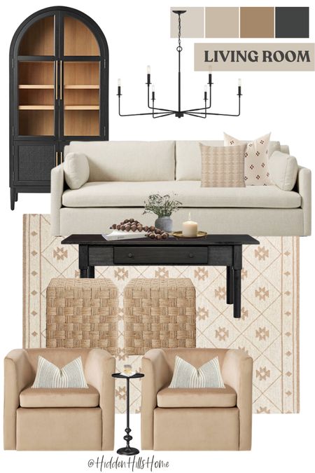 Modern living room decor, living room mood board, home decor, family room, affordable living room design #livingroom

#LTKfamily #LTKhome #LTKsalealert