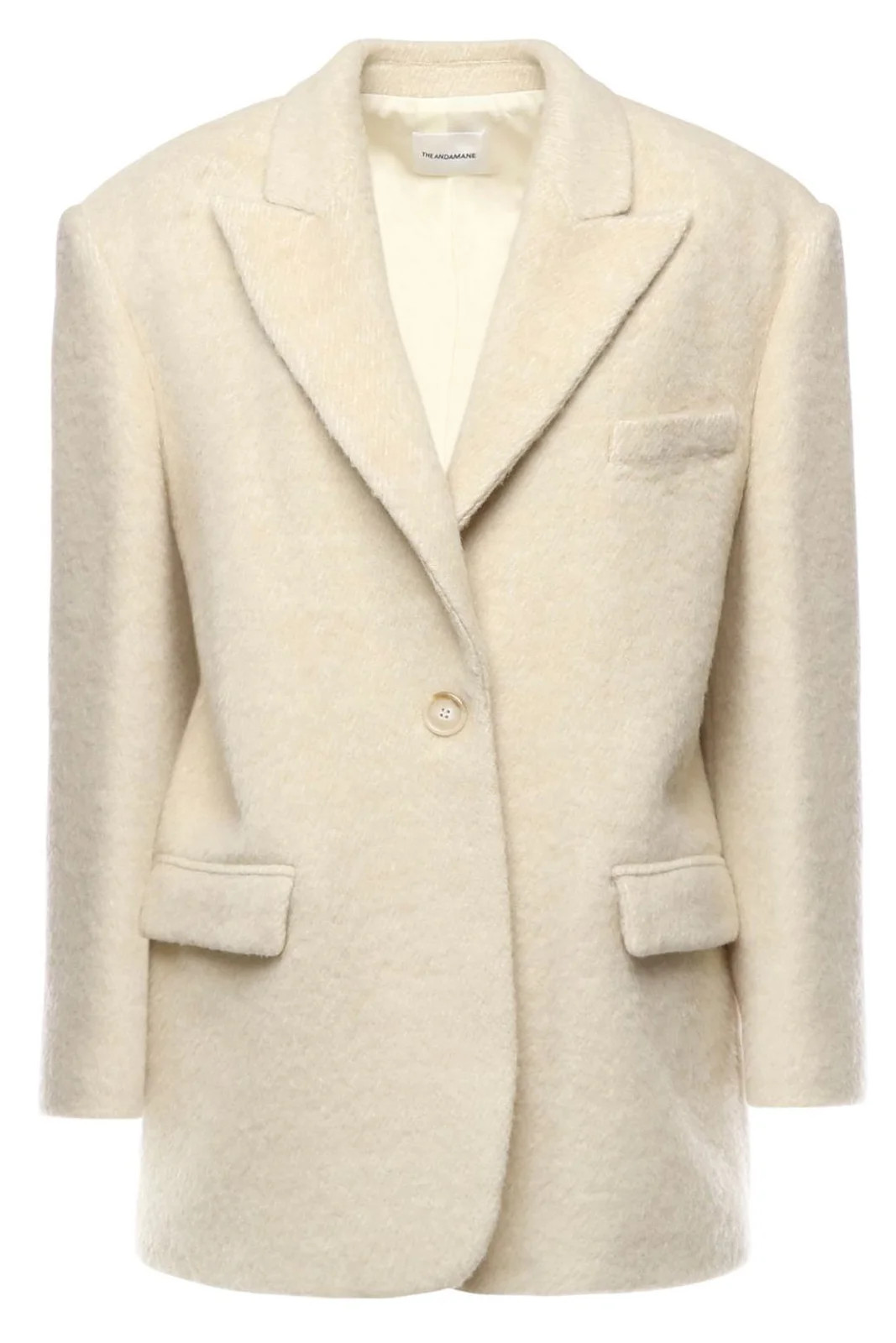 The Andamane Teresa Peak Lapel Oversize Blazer | Cettire Global