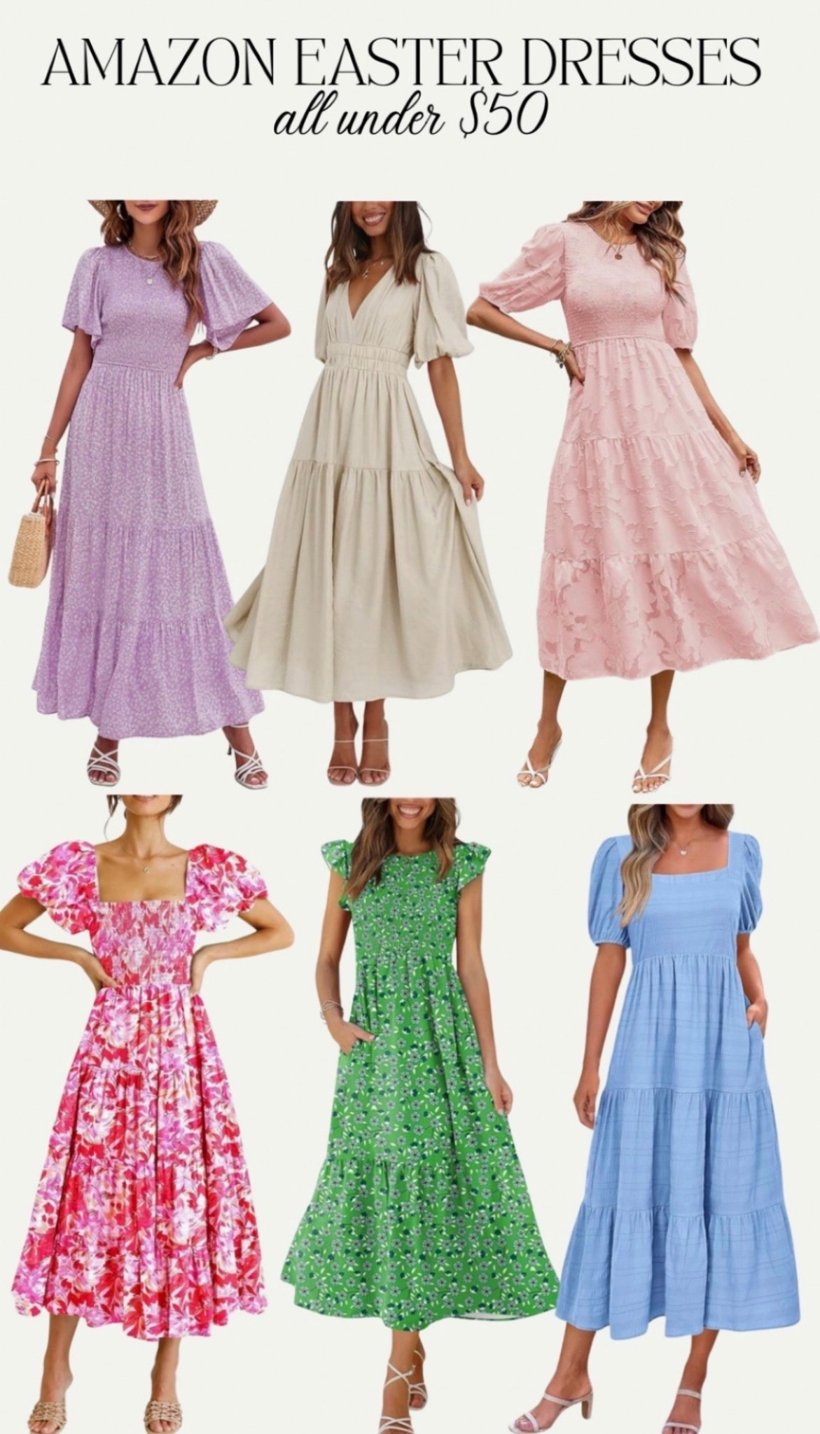 Get a last minute Easter Dresses all from Amazon under $50!

Amazon dress / Amazon fashion / Amazon dress under 50 / baby shower guest outfit / baby shower dress / dress with sleeves / church dress / wedding guest 

#LTKstyletip #LTKSpringSale #LTKfindsunder50

#LTKSeasonal #LTKFindsUnder50 #LTKStyleTip @amazon