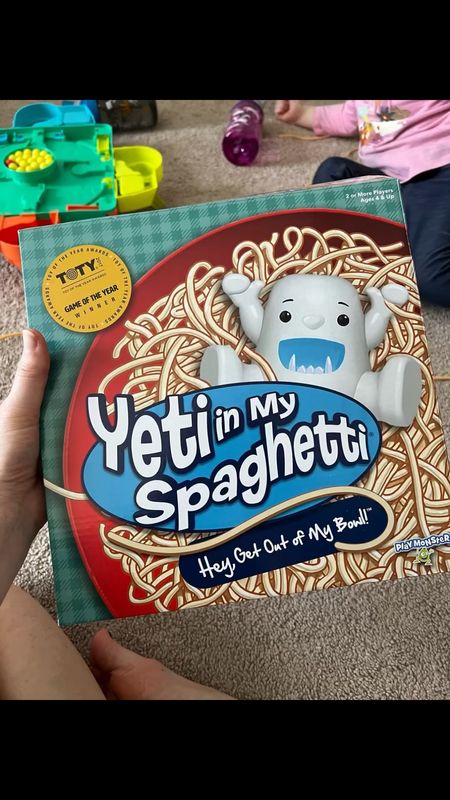 Yeti in my spaghetti toy for kids! 
Board game, game, playroom, preschool, preschooler, kids, toys 

#LTKunder50 #LTKfamily