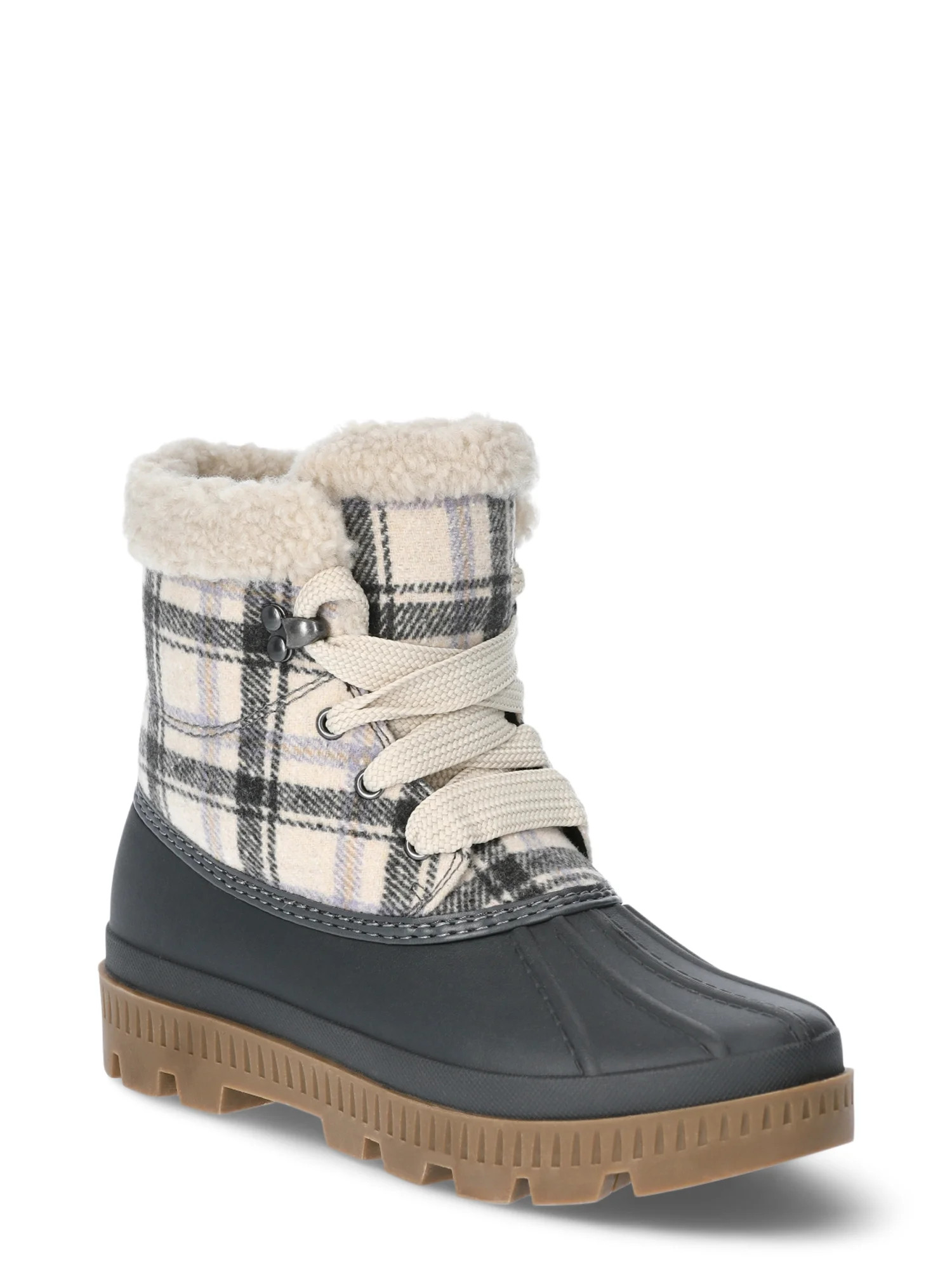 Ozark Trails Women's Fleece Duck Low Boots, Sizes 6-11 | Walmart (US)