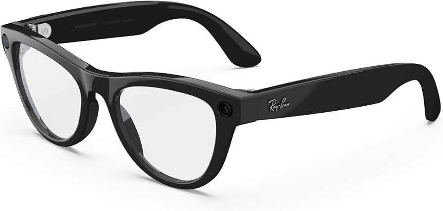 Ray-Ban Meta (Gen 1), Skyler, Shiny Black | Smart AI Glasses for Men, Women \u2014 12 MP Ultra-Wi... | Amazon (US)