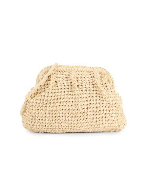 Hat Attack Contour Paper Straw Shoulder Bag on SALE | Saks OFF 5TH | Saks Fifth Avenue OFF 5TH