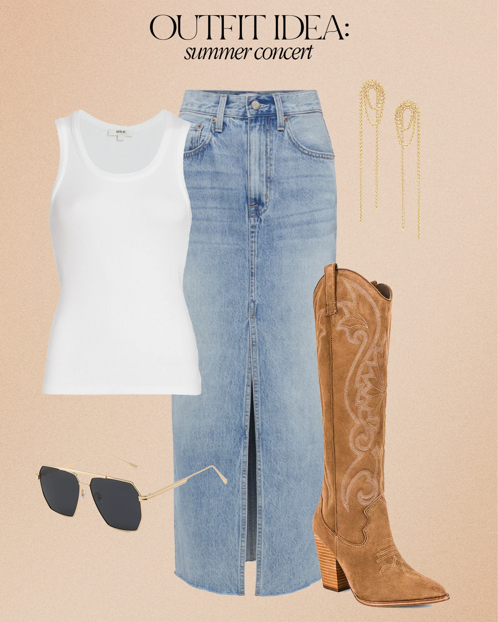 Outfit Idea: Summer Concert 

#LTKstyletip