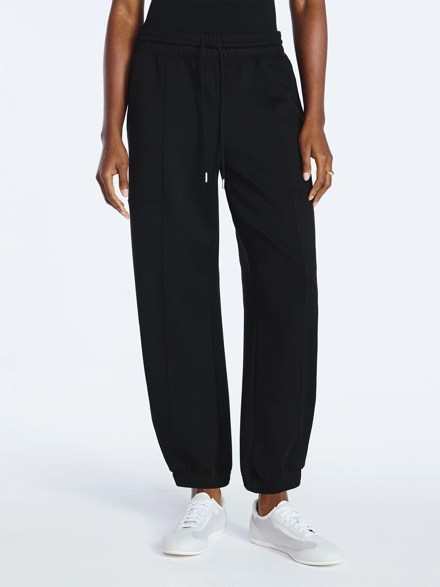 Scoop Women's and Women's Plus New Scubaknit Barrel Pants, Sizes XS-4X | Walmart (US)