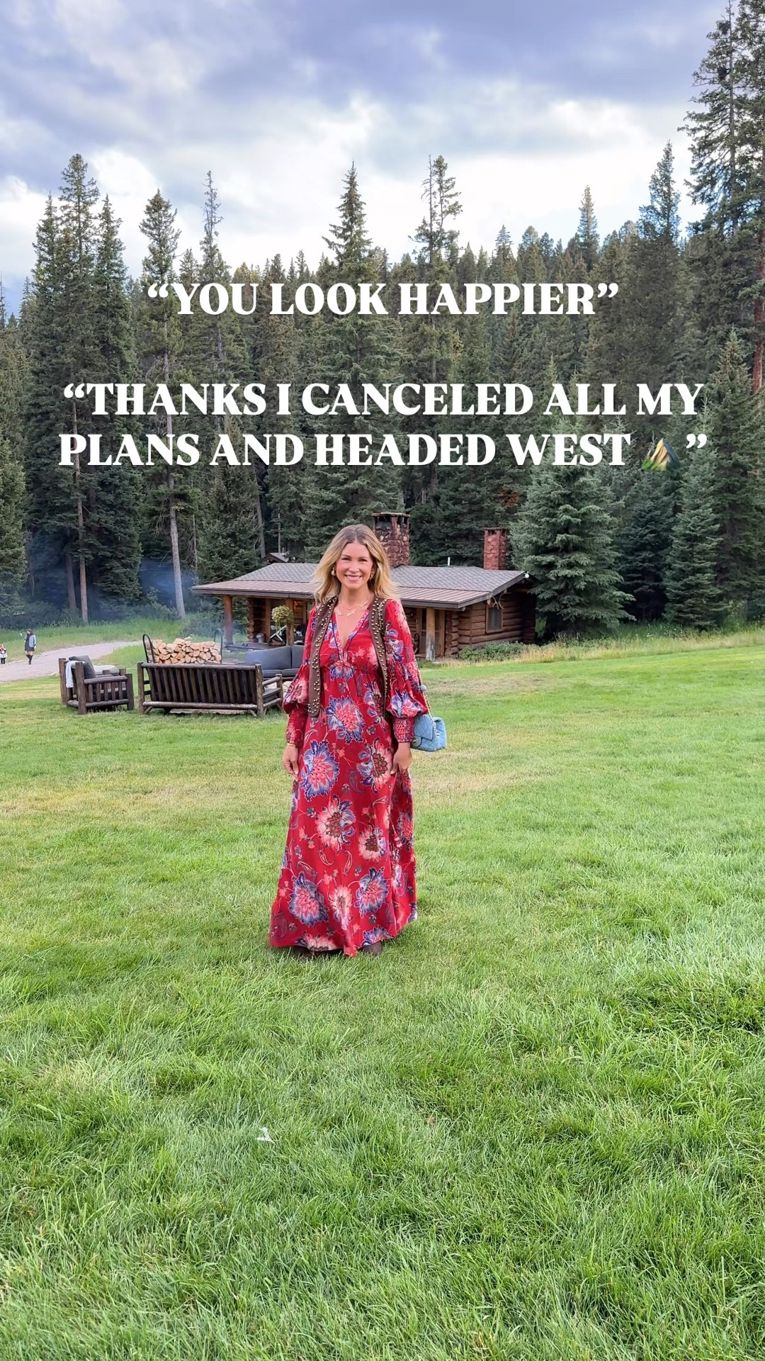 Headed OOO west & may never come back ⛰️🤠 comment SHOP & follow me for links to my outfit! 

We did dinner at @lonemountainranch @hornandcantle - 10/10 best place in Big Sky! Everything is farm/ranch to table so you know I loved it! We talked about coming back and staying in their lodges on the ranch! It’s the only all inclusive in the US - so cool! #montana #bigsky #hornandcantle #lonemountain #lonemountainranch

🔍: Montana outfit, farm Rio dress, Nordstrom, Zara vest, suede knee high boots, fall style, petite style, moms over 40 style, travel, Texas content creator, dolce vita 

#LTKTravel #LTKPetite #LTKStyleTip
