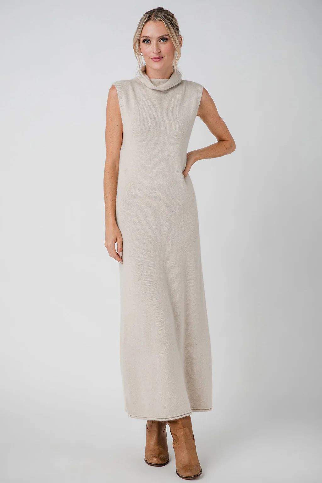 By Together Maeva Sweater Maxi Dress | Social Threads