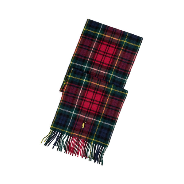 Tartan Fringe Wool Scarf | Ralph Lauren (UK)