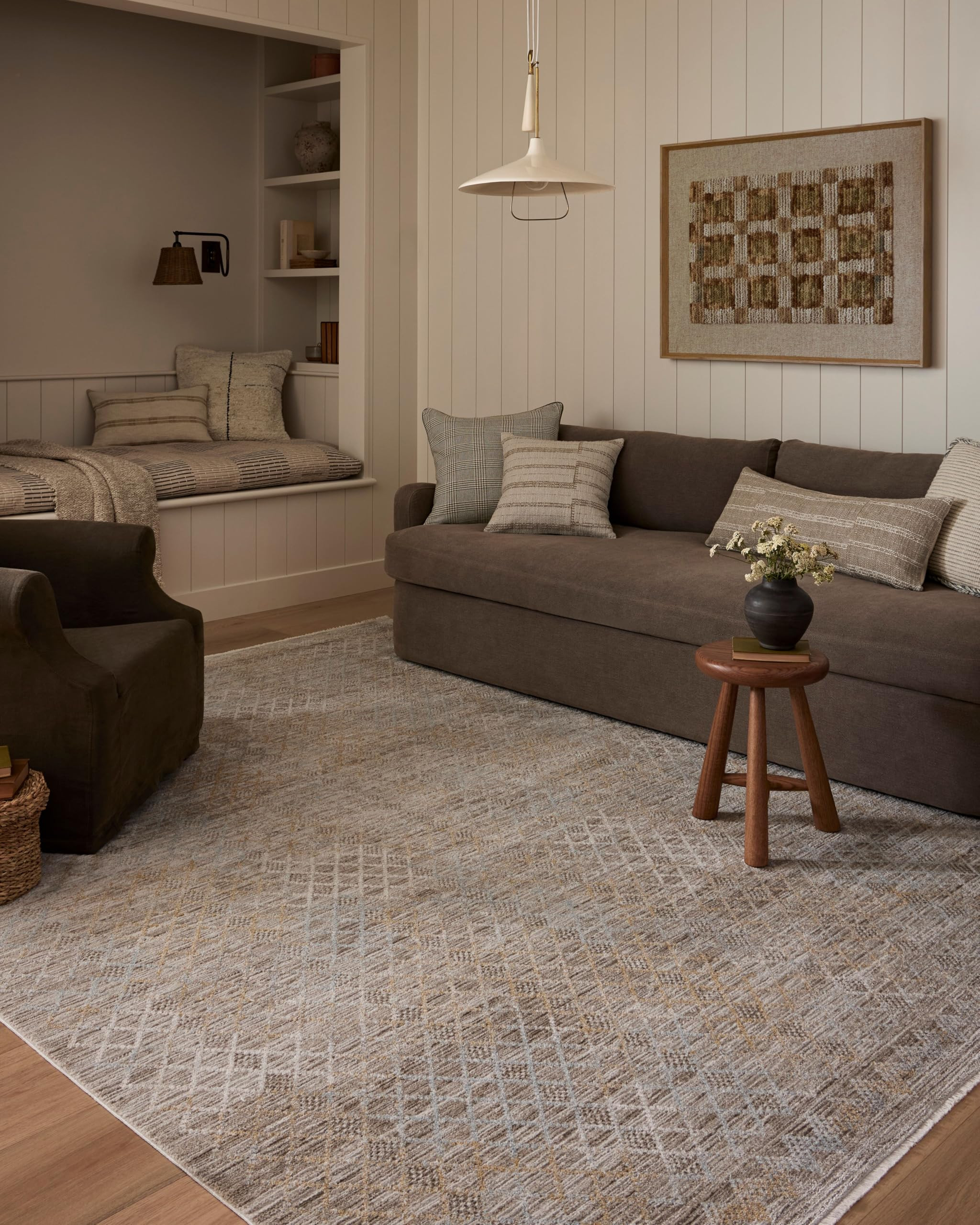 Loloi Amber Lewis Cali Collection CIL-03 Taupe/Multi 2'-7" x 8'-0", .25" Pile Height, Runner Rug | Amazon (US)