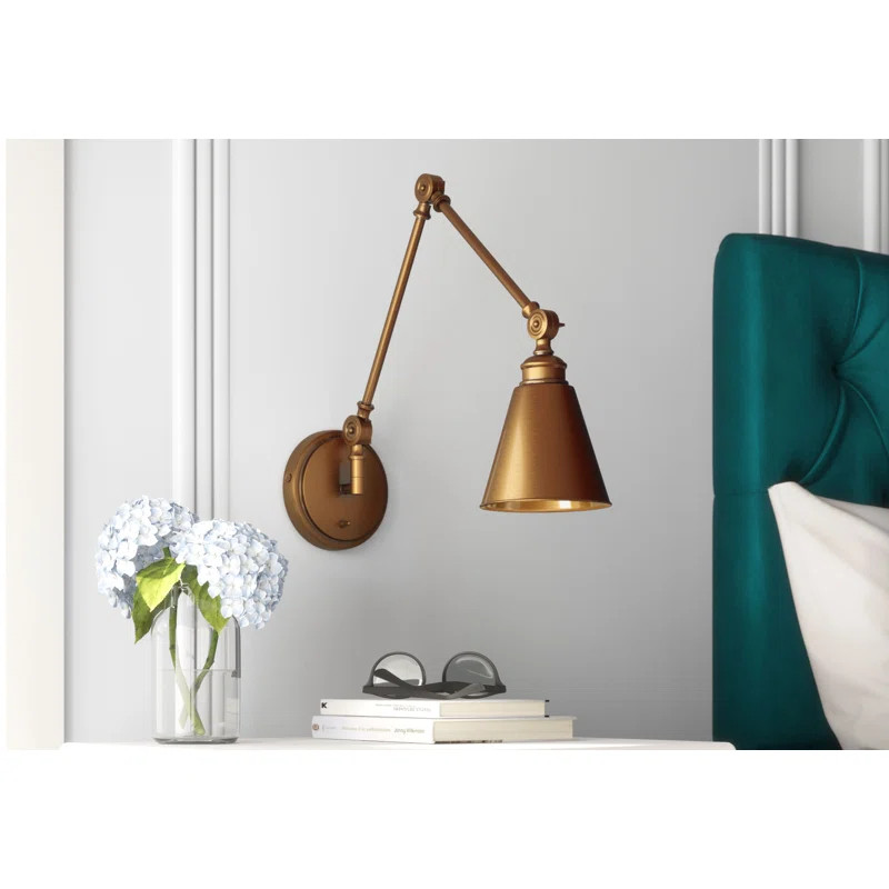 Waucoba 1-Light Swing Arm Lamp | Wayfair North America