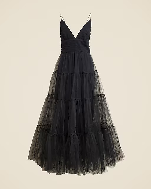 Strappy tulle gown | J. Crew US