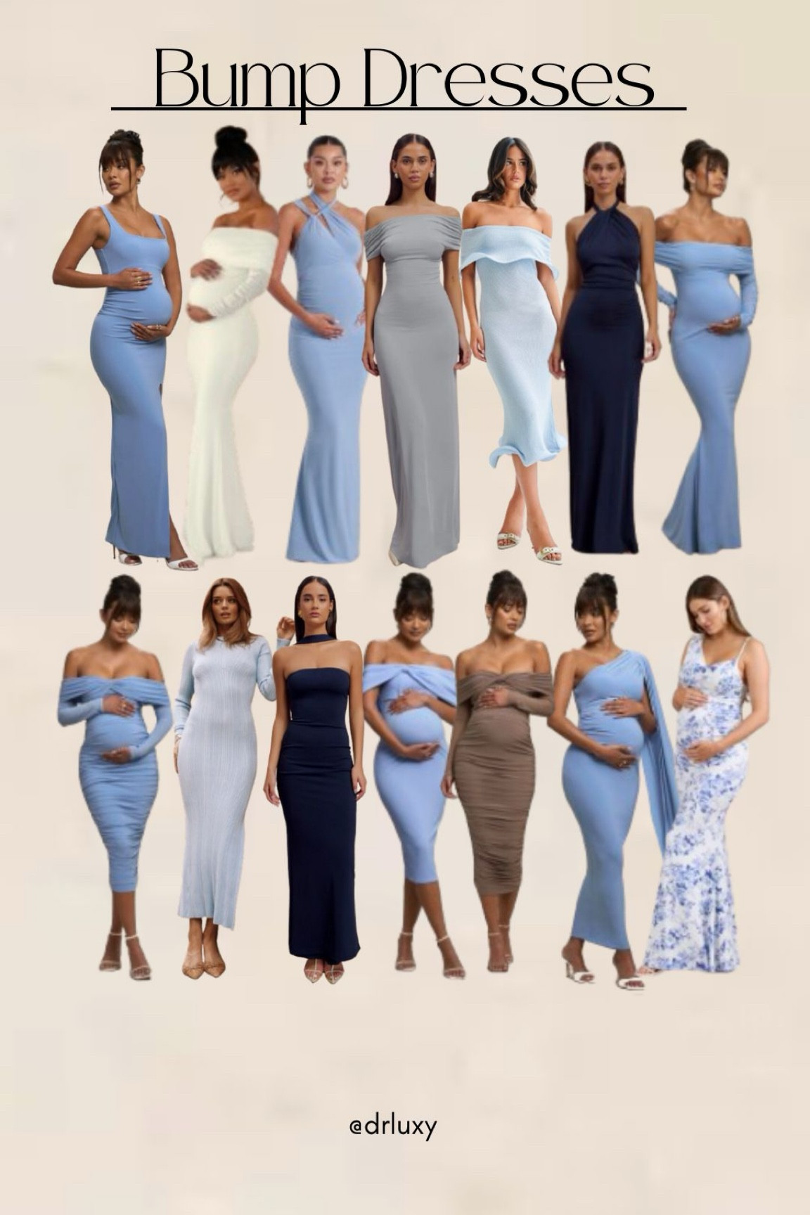 Maternity dresses, bump dresses, maternity photoshoot outfit ideas, baby shower dress ideas, baby shower outfit, wedding guest maternity dresses, gender reveal dresses, blue maternity dress, blue dress 

#LTKStyleTip #LTKBump #LTKParties