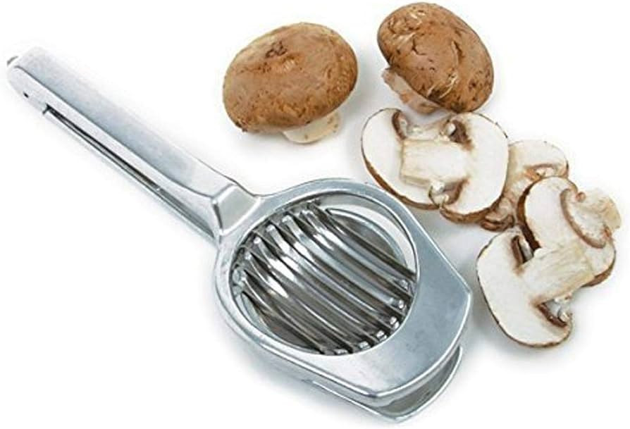 Norpro 5170 Mushroom/Egg Slicer, One Size, Cast Aluminum w/Stainless Steel Blades | Amazon (US)