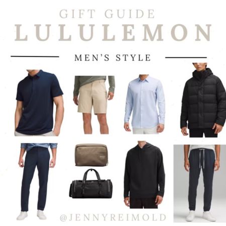 My husband and I reviewed and tried on all of these pieces for my video review and this curated men's gift guide collection! The clothing is perfect for the active man who doesn't love the fussiness of dressing up! Great for men, teens and college boys!  

#lululemoncreator .#ad #lululemonmens #giftsforhim #goftsforathletes .#giftsforteenboys #giftsforcollegeboys .#giftsforguys

#LTKfitness #LTKGiftGuide #LTKmens