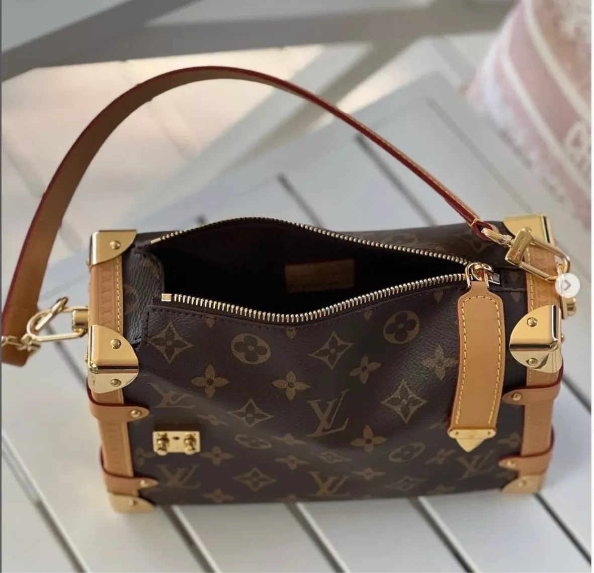 Premium Photo  A bag with the word louis vuitton on it