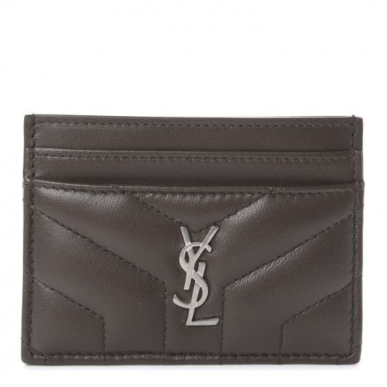 SAINT LAURENT

Calfskin Y Quilted Monogram LouLou Credit Card Case Faggio


42 | Fashionphile