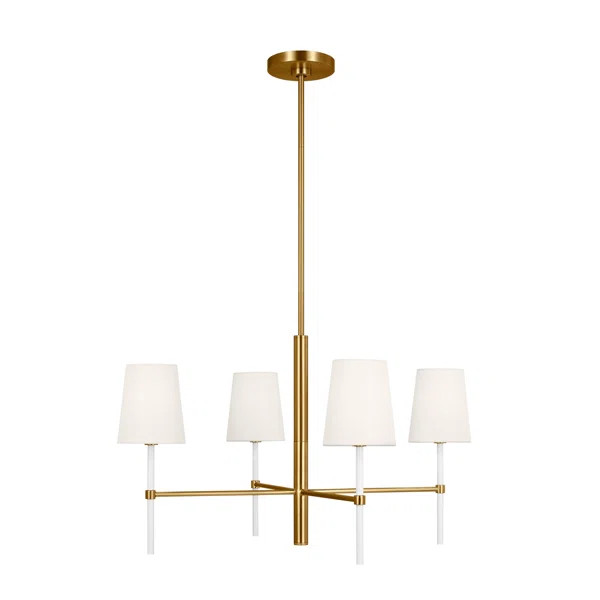 Emilia 4 - Light Dimmable Cylinder Chandelier | Wayfair North America