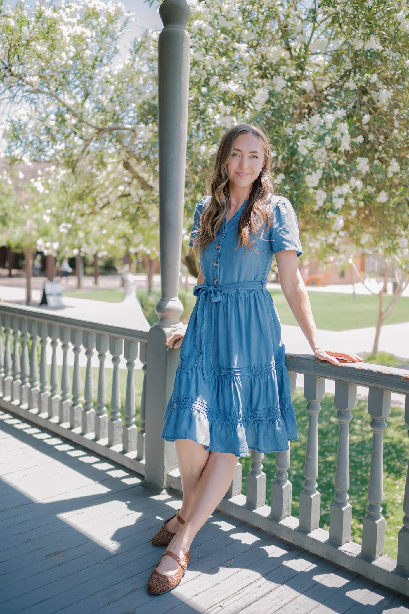 MW Occasion Denim Dress | Merrick White