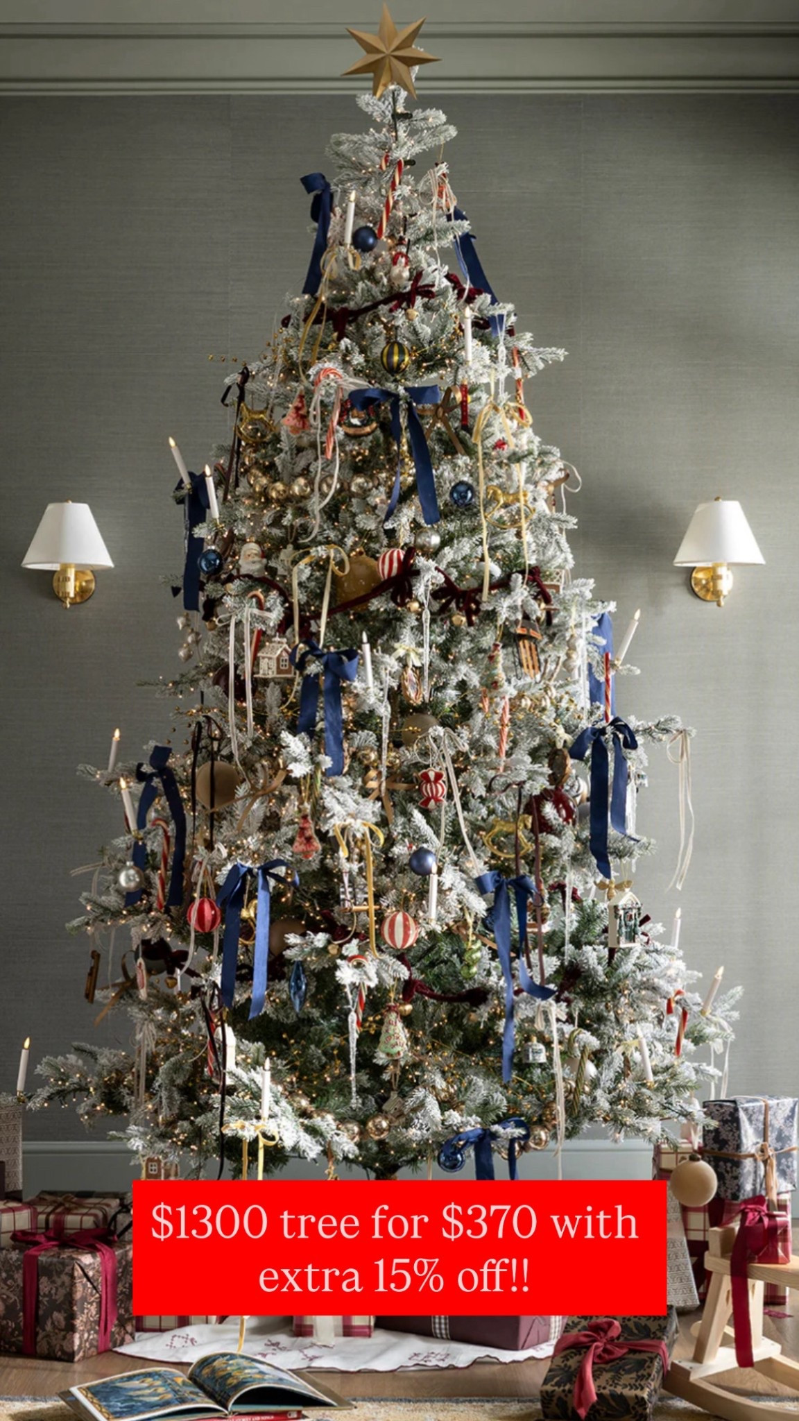 The best time to buy a Christmas tree is RIGHT NOW. I just grabbed this in the 9ft (which has SIX THOUSAND!!!) lights for only $370 (including shipping)! Ive never had one of these trees before but my friend Kristen @opalandhome has this exact one and says it’s amazing!)  (stack the 15% email sign up code with the current sale!)

#LTKU