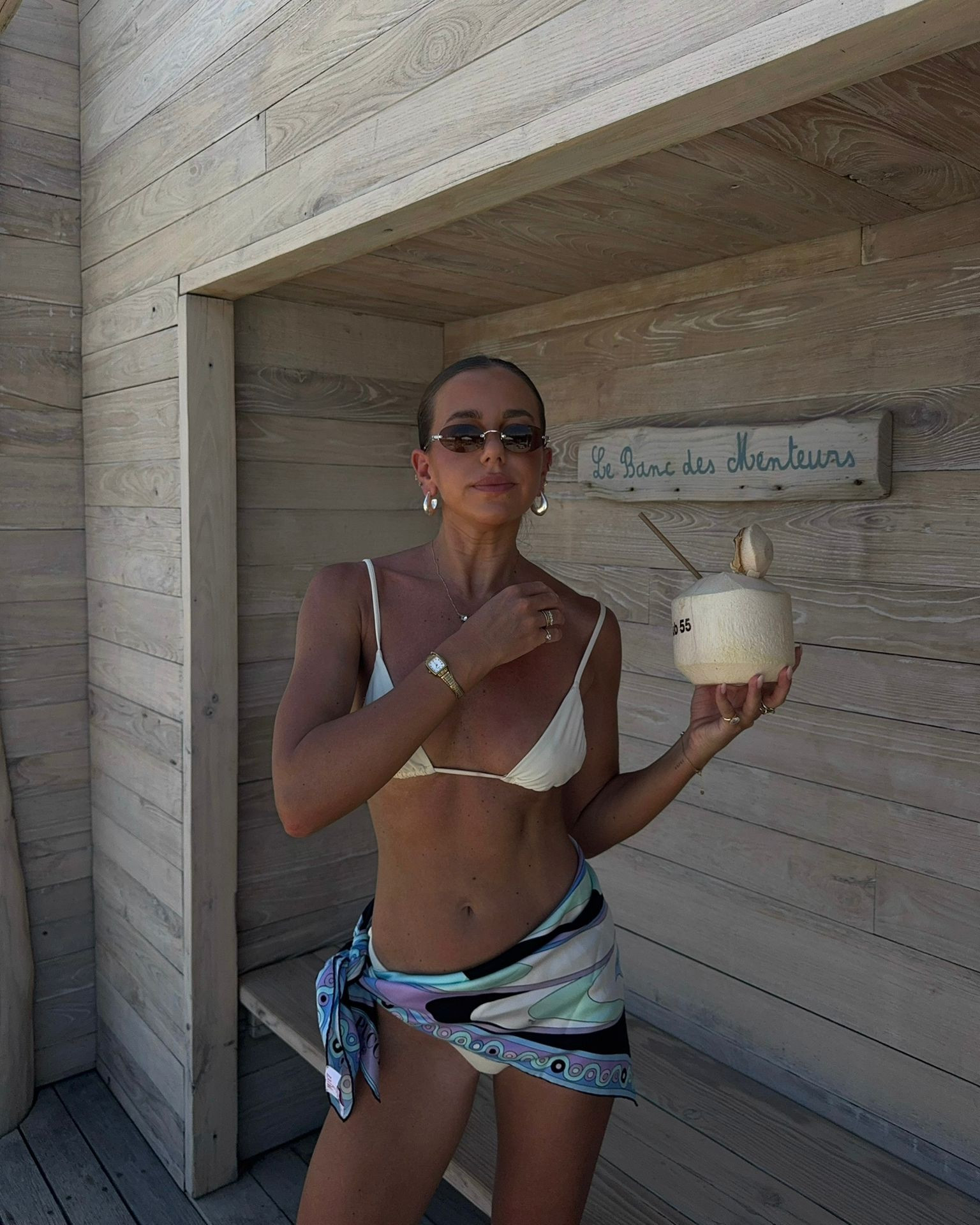 Pucci silk scarf 🩵

Bikini, swimwear, Miu Miu sunglasses, Loewe beach bag, straw bag, holiday outfit, beach outfitt

#LTKswimwear #LTKuk #LTKsummer