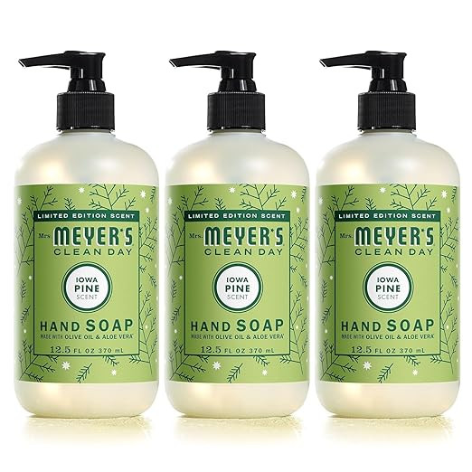 MRS. MEYER'S CLEAN DAY Hand Soap, Made with Essential Oils, Biodegradable Formula, Limited Editio... | Amazon (US)