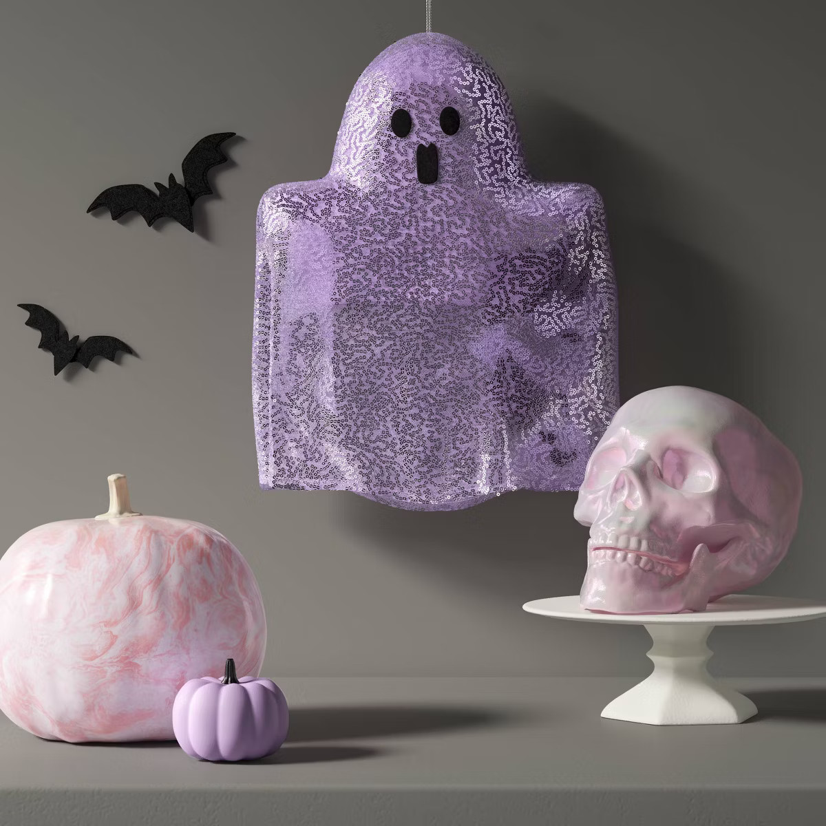 Painted Pumpkin Marble Finish Pink - Hyde and EEK! Boutique™ Pink | Target