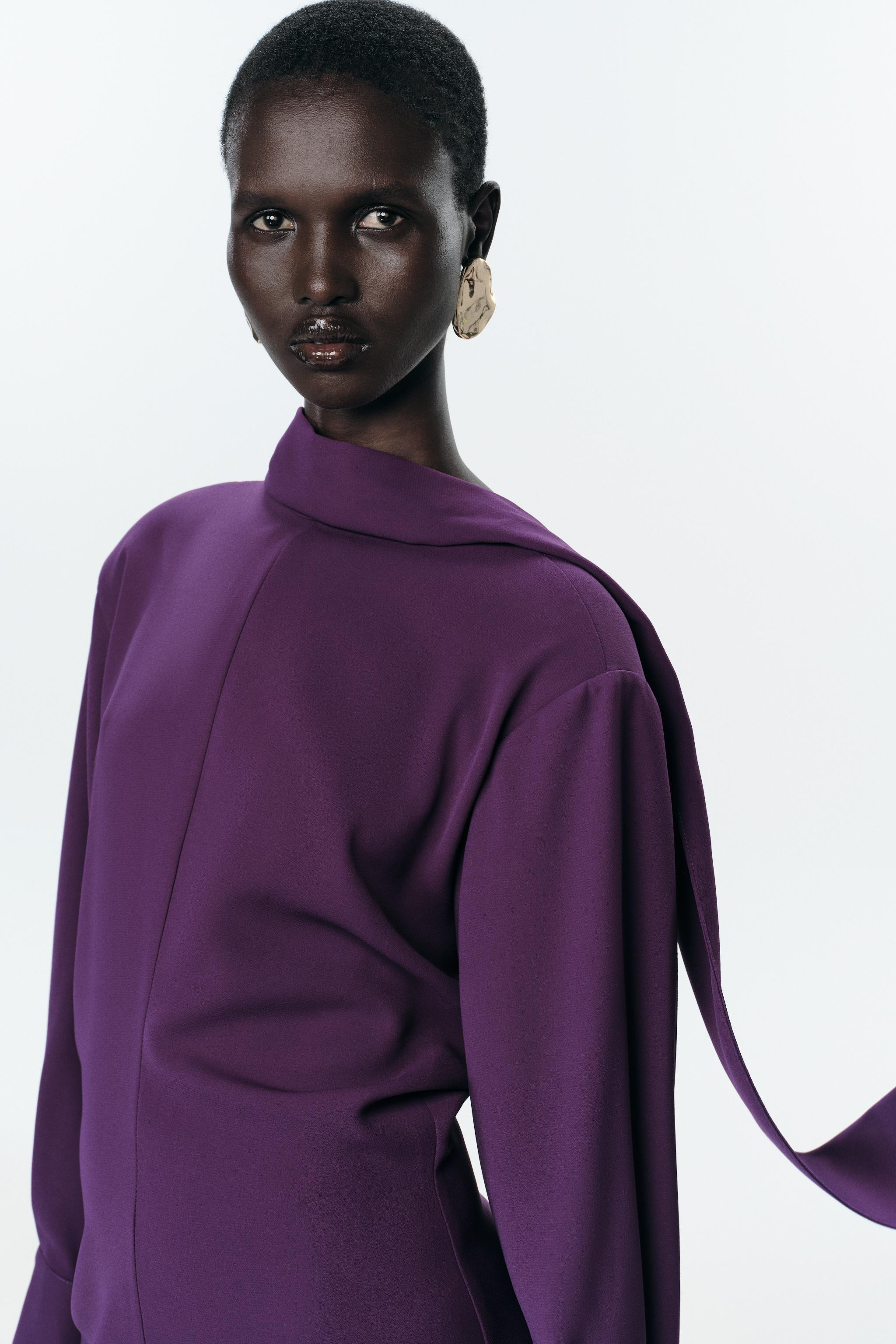 MINI SCARF DRESS | Zara US