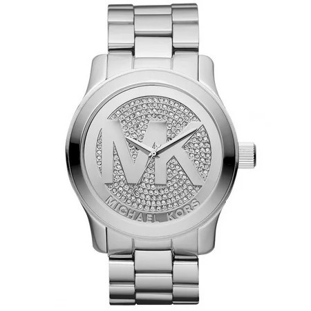 Michael Kors Women s Parker MK5544 Silver Stainless-Steel Quartz Dress Watch | Walmart (US)