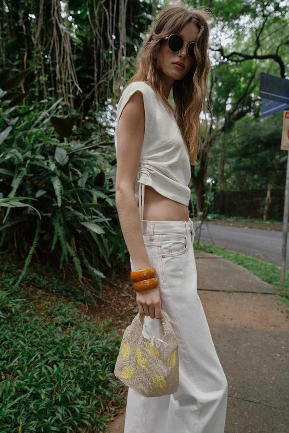 MINI BEADED HANDBAG | Zara UK