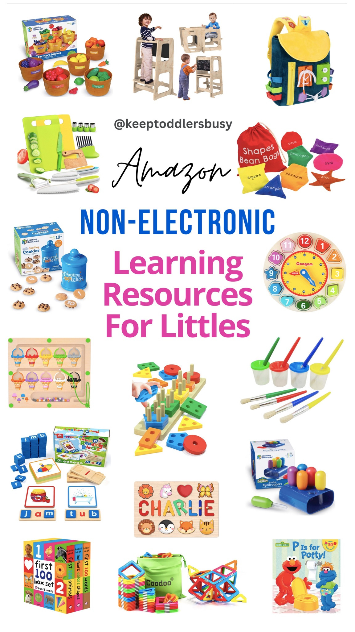 🌟Unplugging Fun: Non- Electronic Learning Resources for Littles🌈

#LTKfamily #LTKkids #LTKGiftGuide