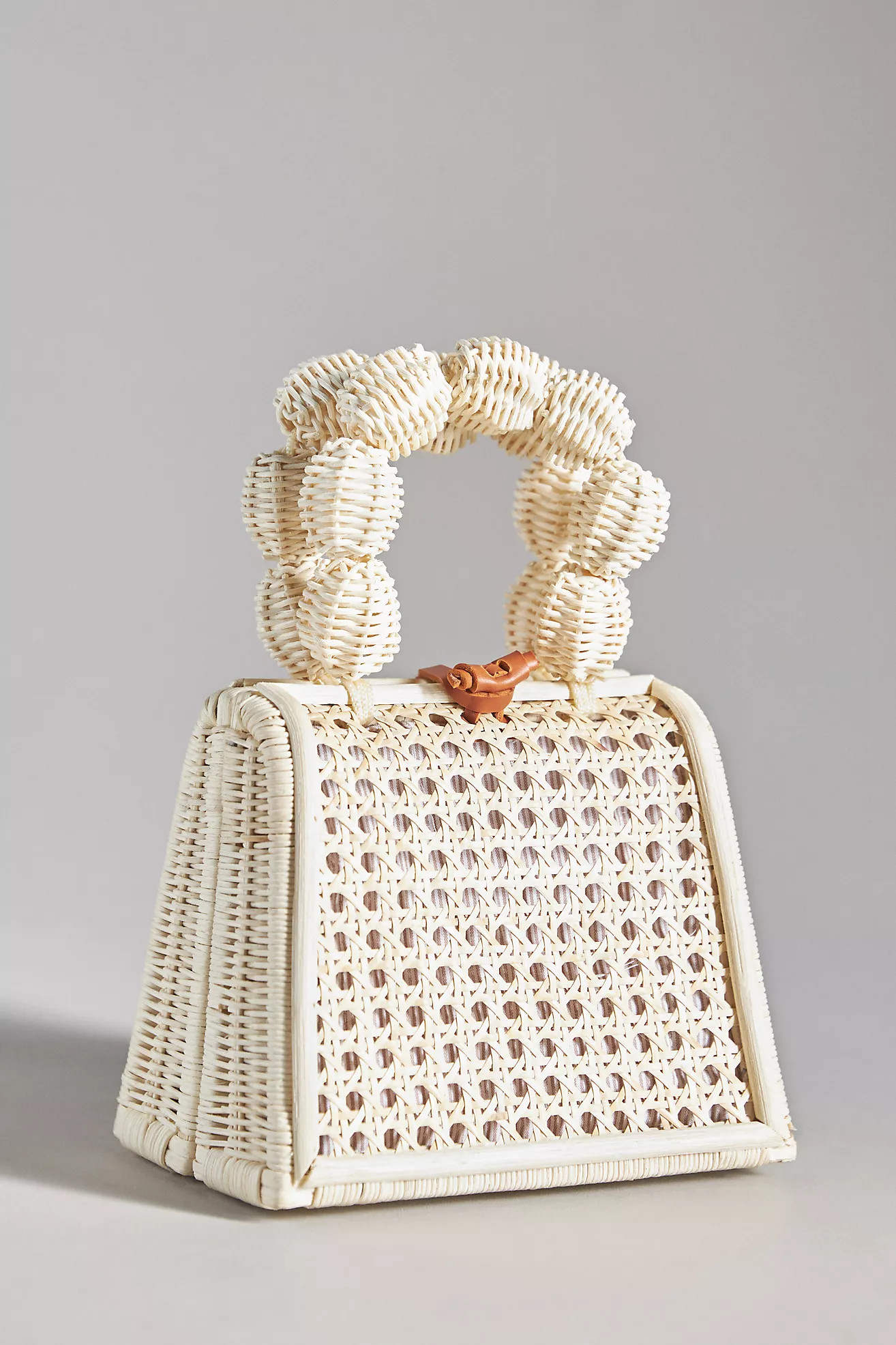 Top-Handle Rattan Bali Bag | Anthropologie (US)