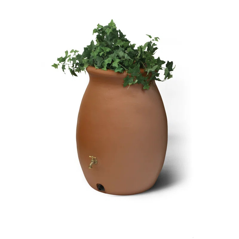 Terracotta Canaan 50 Gallon Rain Barrel | Wayfair North America