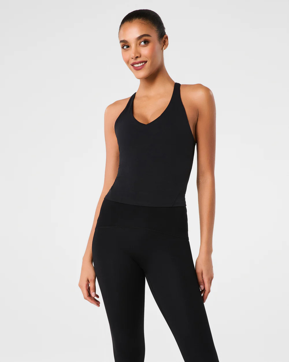 SPANX® Get Moving V-Neck Shelf Tank | Spanx