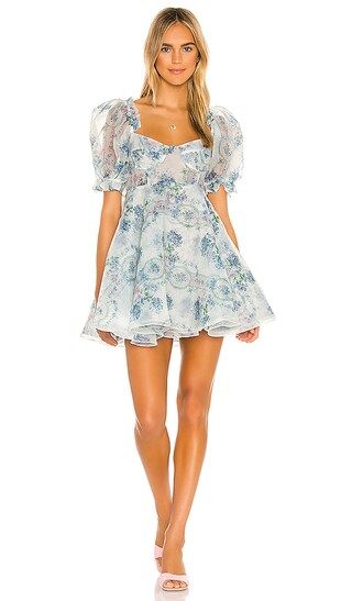 Selkie Parliament Dress in Baby Blue. - size L (also in XS) | Revolve Clothing (Global)