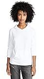 Monrow Women's Supersoft Pullover Hoodie, White, Medium | Amazon (US)