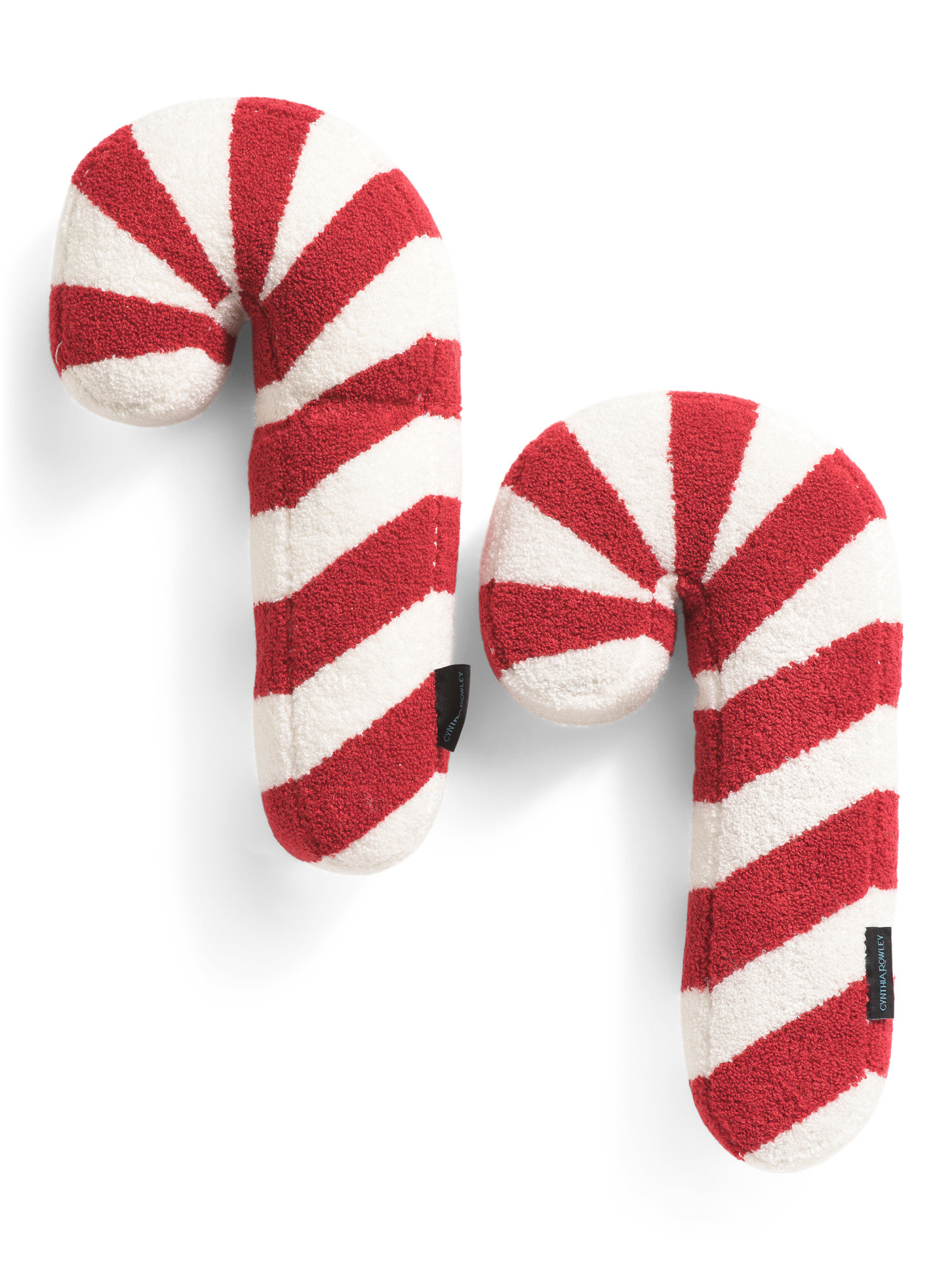 2pk 8x16 Candy Cane Shaped Pillows | Marshalls