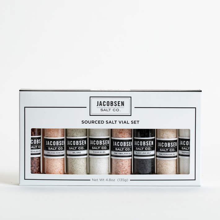 Jacobsen Salt Co. Salt Sourced 8 Vial Set | Williams-Sonoma