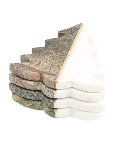 4pk Tree Coasters | Kitchen & Dining Room | Marshalls | Marshalls