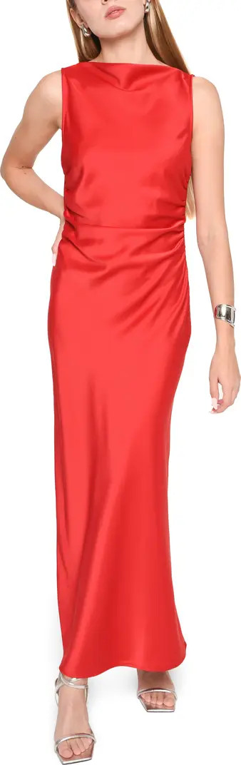 x Jourdan Sloane Bella Satin Dress | Nordstrom