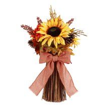 Way to Celebrate Standing Floral Arrangement Table Top Decoration, 19.25" D | Walmart Online Grocery