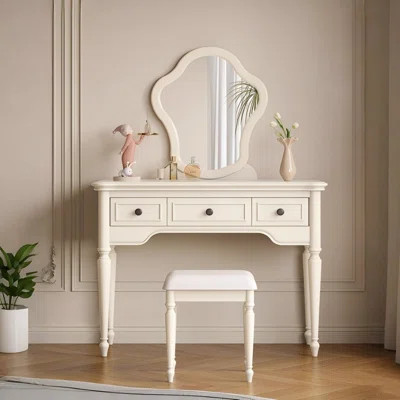 Modern Minimalist Solid Wood Vanity | Wayfair North America