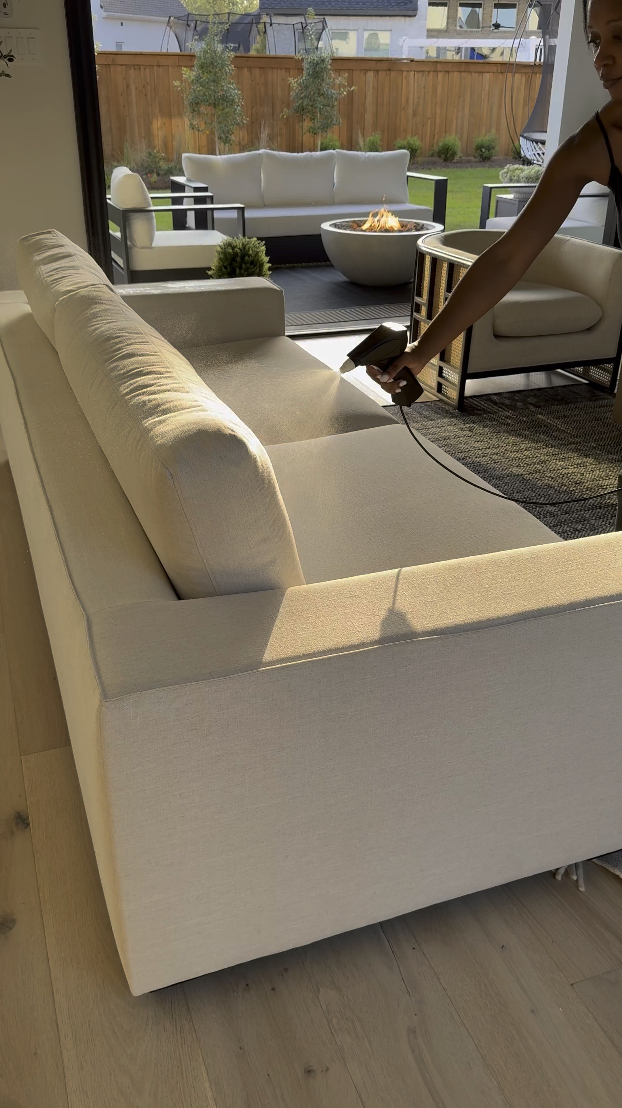 This eco friendly fabric protector creates a barrier between your fabric and liquids! 🎉 The best way to keep those liquids from seeping into your upholstery! 😊 …. Can be used on rugs and carpets too! 🥳

It comes in a spray bottle option as well… However for larger furniture pieces, I recommend getting the continuous sprayer 😊

#LTKstyletip #LTKVideo #LTKhome