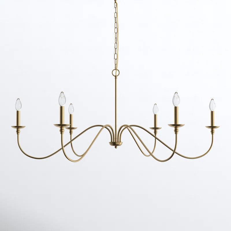 Ableton 6 - Light Dimmable Classic / Traditional Chandelier | Wayfair North America