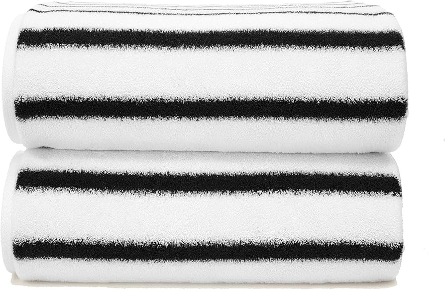 Italic Ultraplush 100% Australian Cotton Towels - Set of 2 Luxury Bath Towels, Quick Dry & Absorb... | Amazon (US)