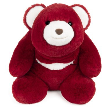 GUND Snuffles Teddy Bear Limited Edition 40th Anniversary Plush Stuffed Animal, Ruby Red, 13” | Indigo (CA)