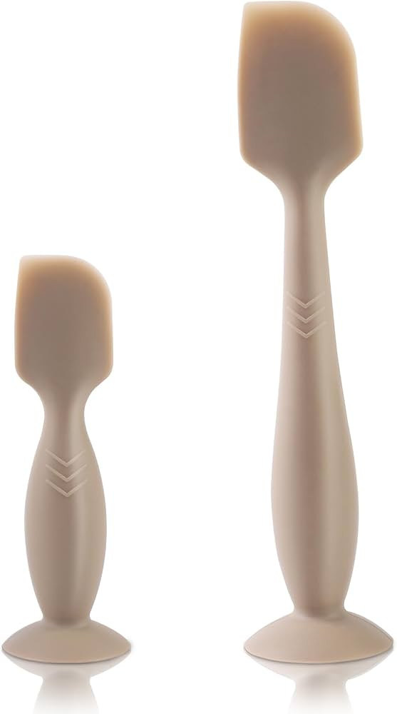 Baby Diaper Cream Spatula, 2 Pack Butt Spatula Baby, Silicone Diaper Cream Applicator, Full-Size ... | Amazon (US)