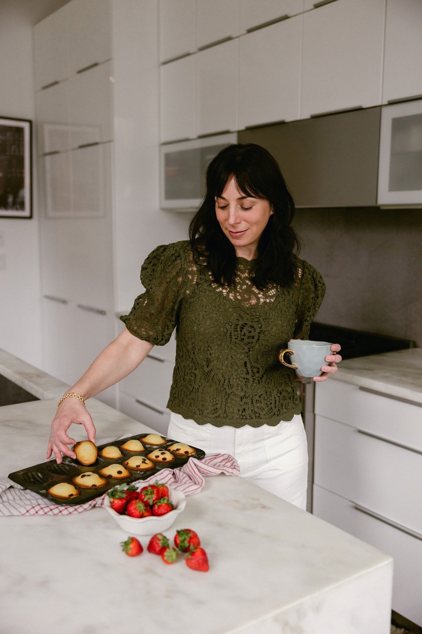 This is the perfect spring top for date nights, evenings out with friends, entertaining at home, or a Zoom call with a new client to feel instantly pulled together. Pair it with your favorite denim. Linked everything from @EvereveOfficial. I am Wearing a size small in the lace top.

#everevepartner #everevestyle 

#LTKOver40