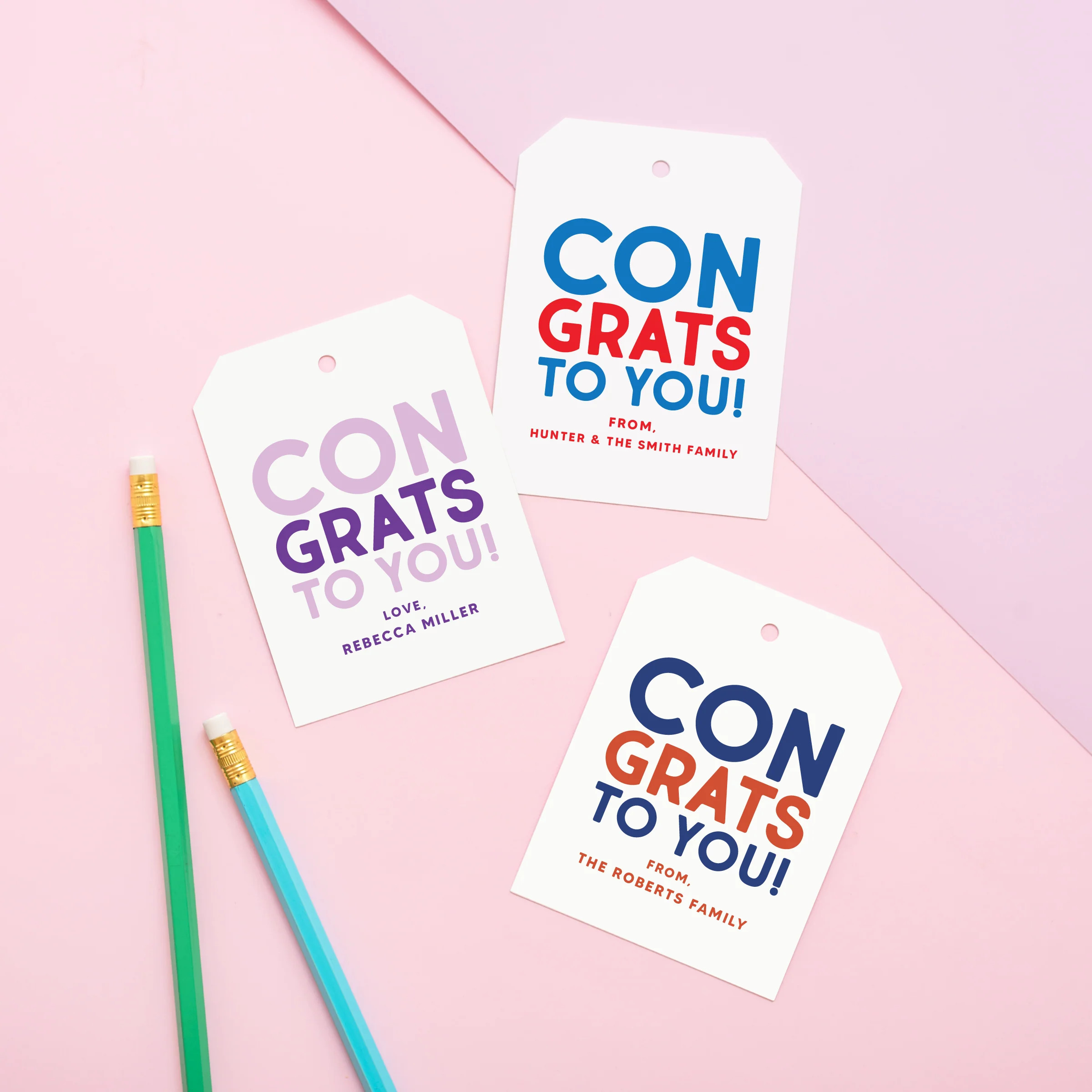 Congrats To You Gift Tags | Joy Creative Shop