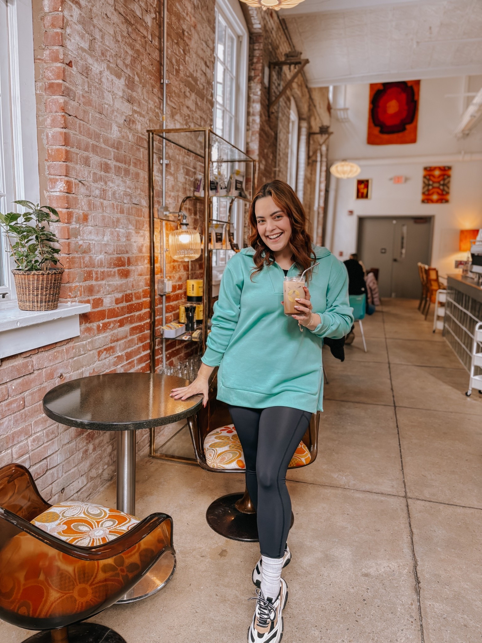 Coffee + @RBX Active = the perfect morning!!🏃‍♀️ I am wearing the Luxe Soft 1/4 Zip Tunic in Wasabi, the Prime Tech Flex Ultra Hold 7/8 Legging in Black, and Daily on the Go Crew Socks!

#LTKootd #LTKfitnessgoals #LTKActive